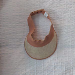 Rattan Trim Fashion Visor